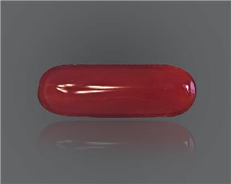 Red Coral (Moonga) Natural Certified 7.15 Ratti ( 84892 )